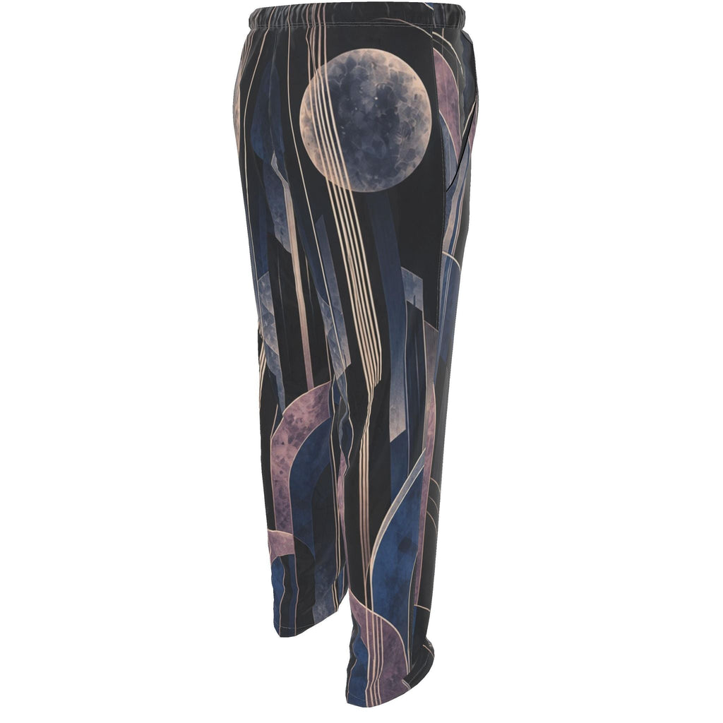 Nocturne Arcade Luxury Pajama Trousers — original supplier rear angle view