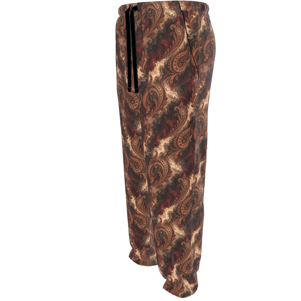 Ember Paisley Luxury Pajama Trousers — original supplier side view