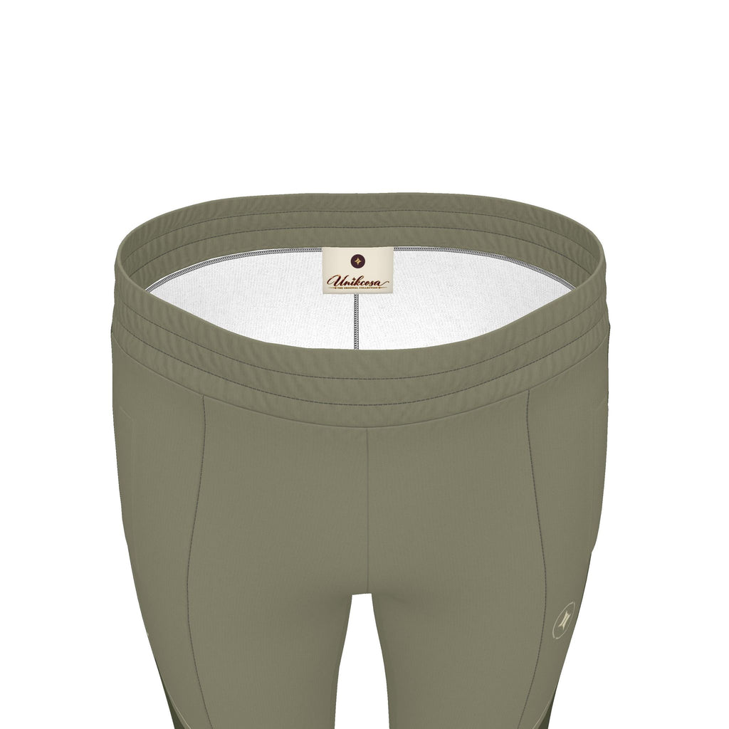 Olive Stone Luxury Rox Jersey Track Pants by UNIKCOSA — original supplier garment view 5
