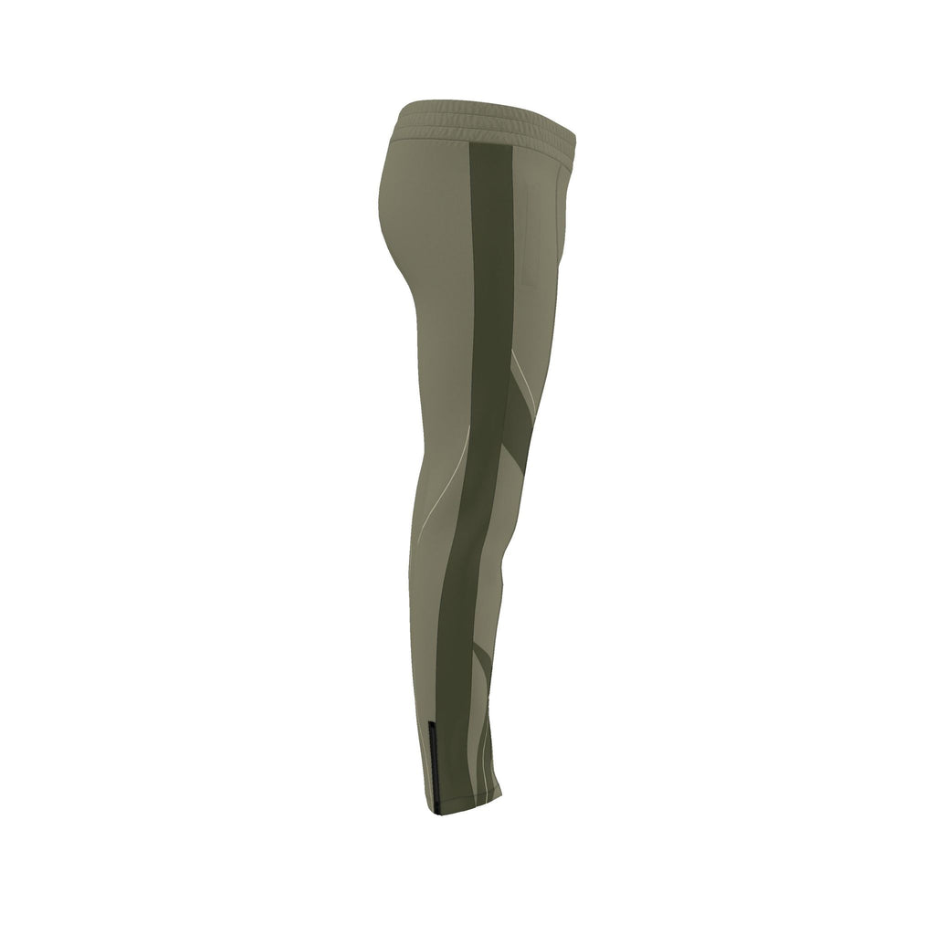 Olive Stone Luxury Rox Jersey Track Pants by UNIKCOSA — original supplier garment view 7