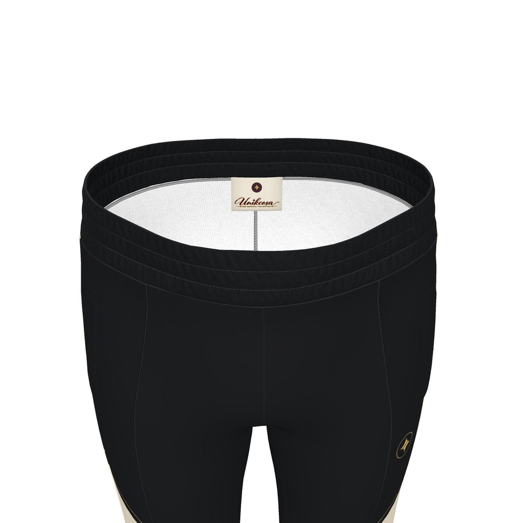 Onyx Ivory Luxury Rox Jersey Track Pants by UNIKCOSA — original supplier garment view 5