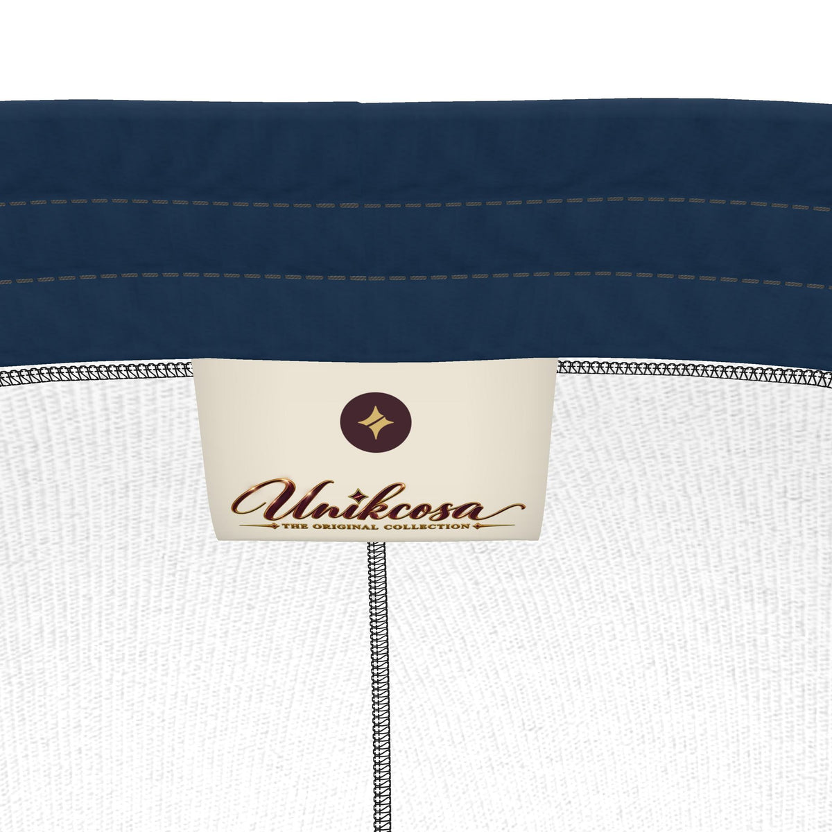 Royal Navy Luxury Rox Jersey Track Pants by UNIKCOSA — original supplier garment view 8