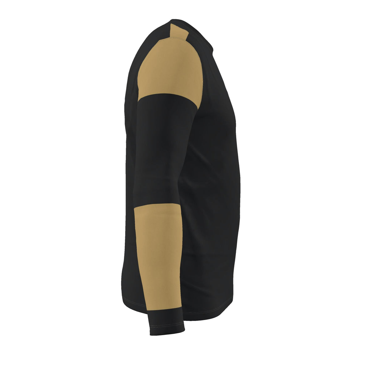 Obsidian Gold Luxury Bounce Cotton Long Sleeve T-Shirt