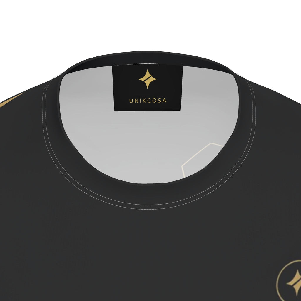 Obsidian Gold Luxury Bounce Cotton Long Sleeve T-Shirt