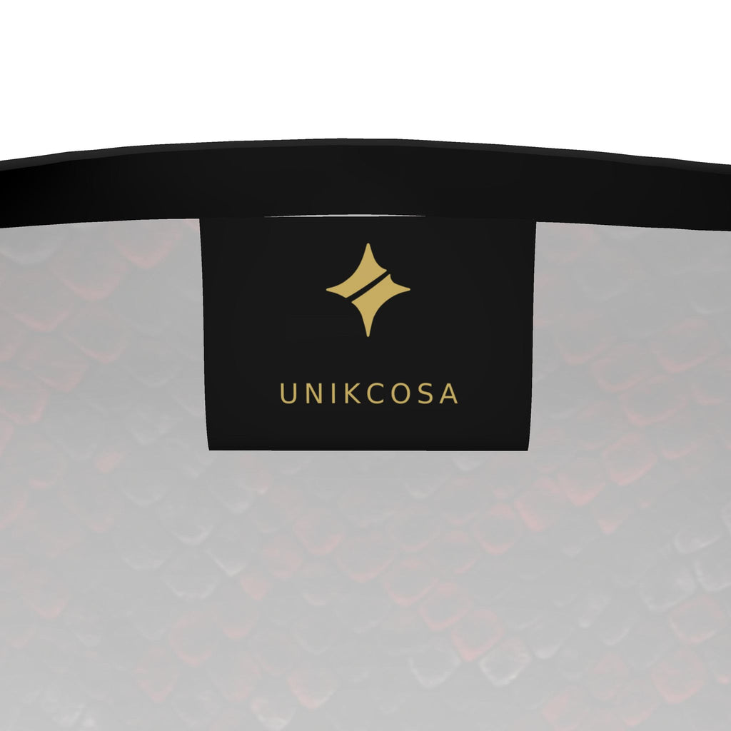 Cobra Elite Luxury Long Sleeve T-Shirt by UNIKCOSA, final garment UNIKCOSA inner label view