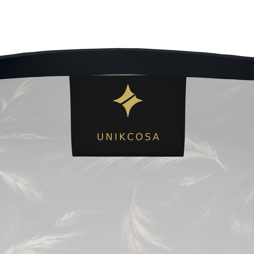 Ivory Eagle Luxury Long Sleeve T-Shirt by UNIKCOSA, final garment UNIKCOSA inner label view