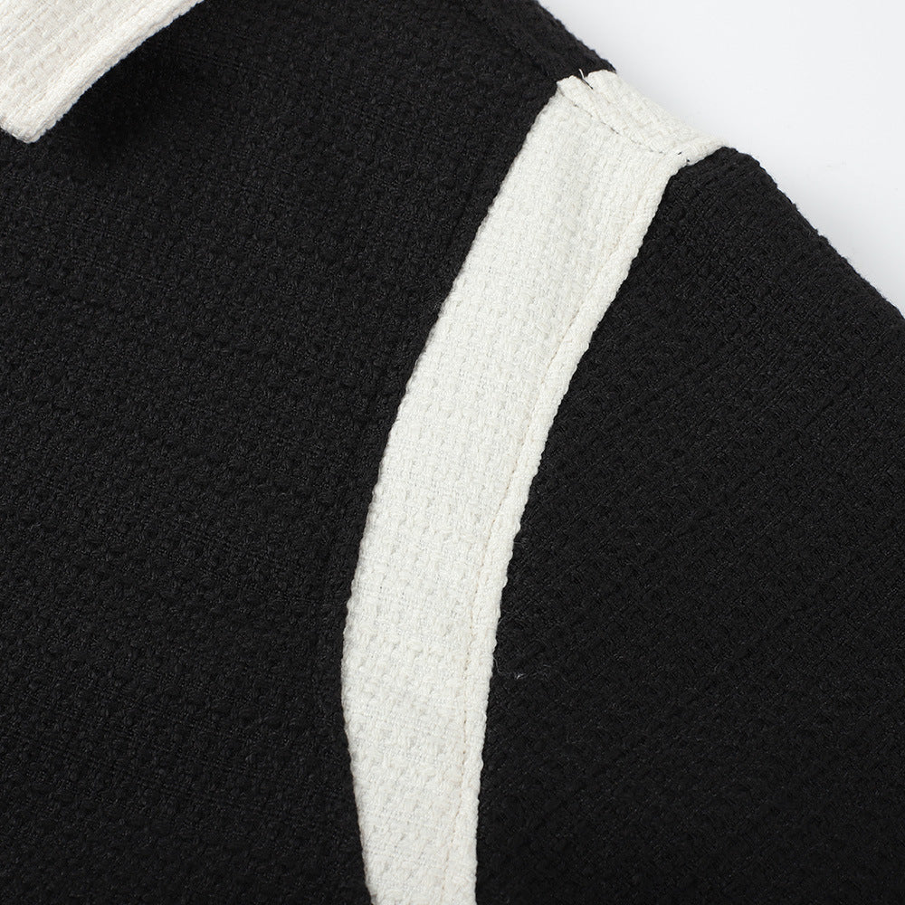 UNIKCOSA UrbanSoul Color-Stitching Jacket Men's Edition 💫