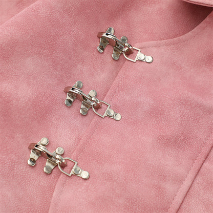 UNIKCOSA UrbanSoul PU Leather Jacket Loose Lapel Edition 🔥