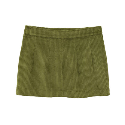 UNIKCOSA Velora European Style Corduroy Jacket and Skirt 💫