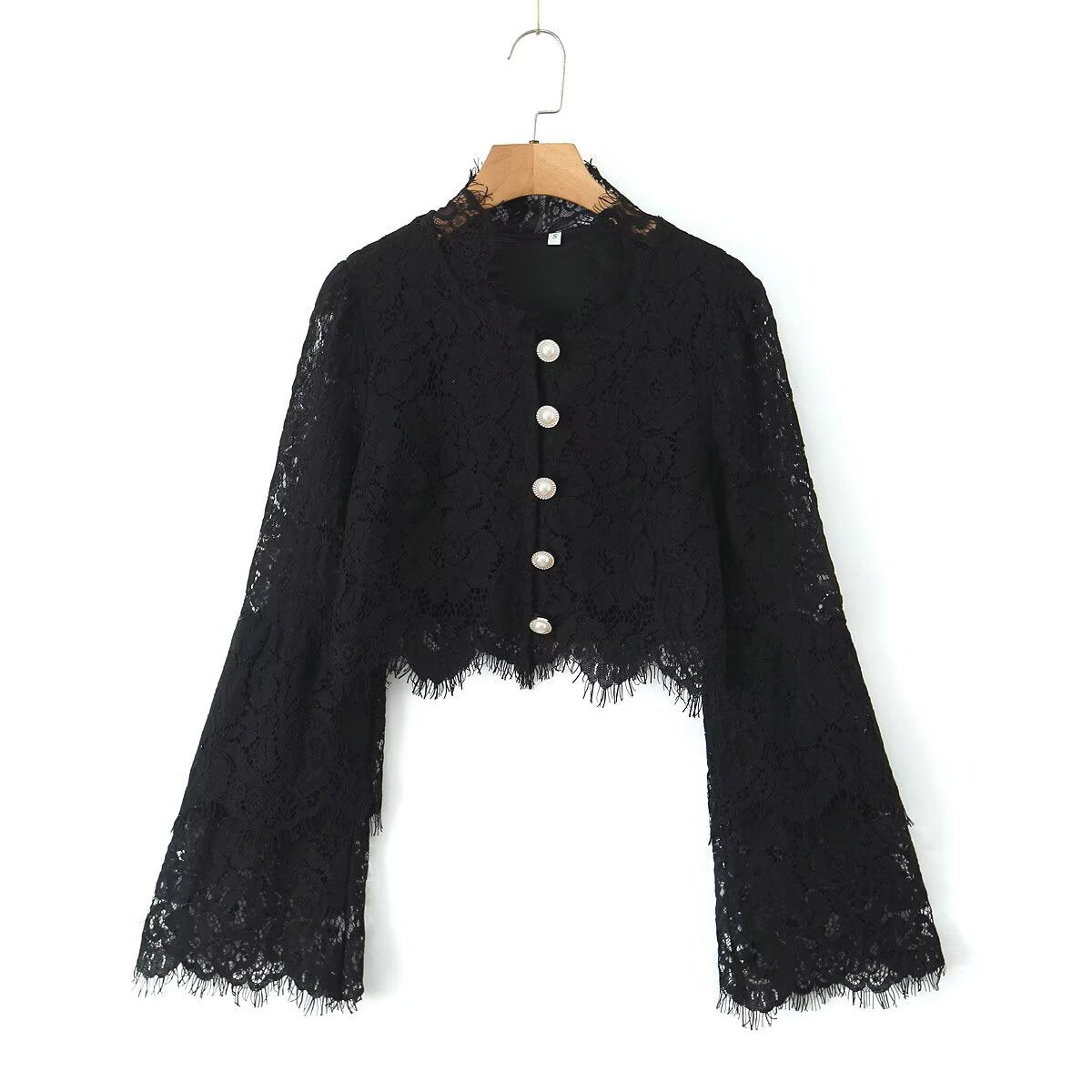 UNIKCOSA Velora Lace Collar Lace Top European Style 💫