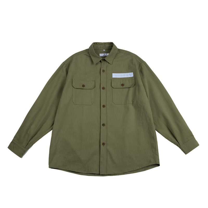 UNIKCOSA RetroMuse Two Tone Brushed Cotton Shirt Edition 🌆