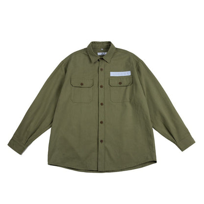 UNIKCOSA RetroMuse Two Tone Brushed Cotton Shirt Edition 🌆