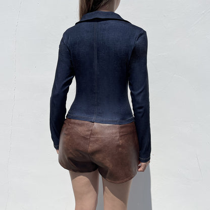 UNIKCOSA CurveMuse Waist-Cinch V-Neck Top for Women 💙