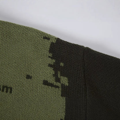 UNIKCOSA StreetVerse Patterned Loose Sweater 🪩