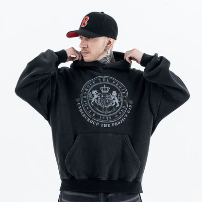 UNIKCOSA LuxeEase Mens Fleece Hooded Sweatshirt Cozy 💫