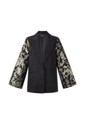 Woven Polyester Fiber Women's Suit Set Elegant Floral Print 3-piece set