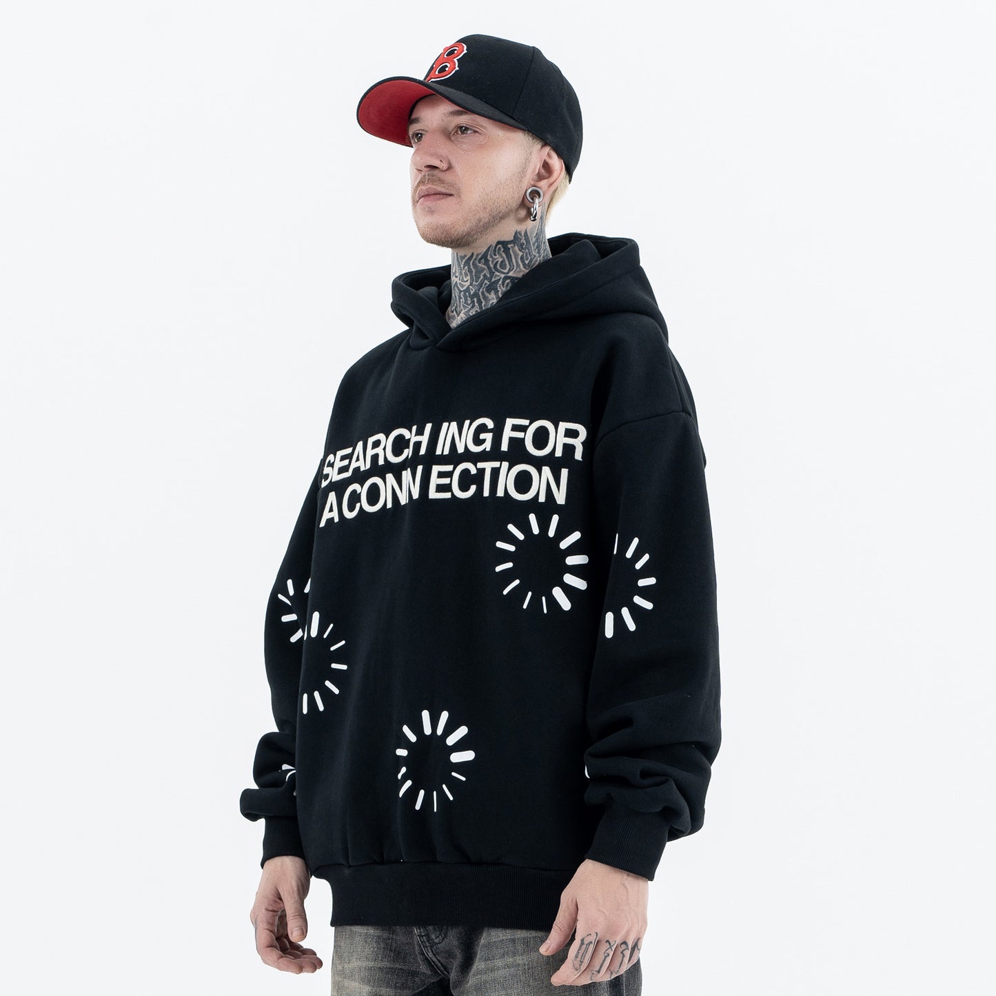 UNIKCOSA NoirFit Men's Heavyweight Hooded Sweatshirt 🔥