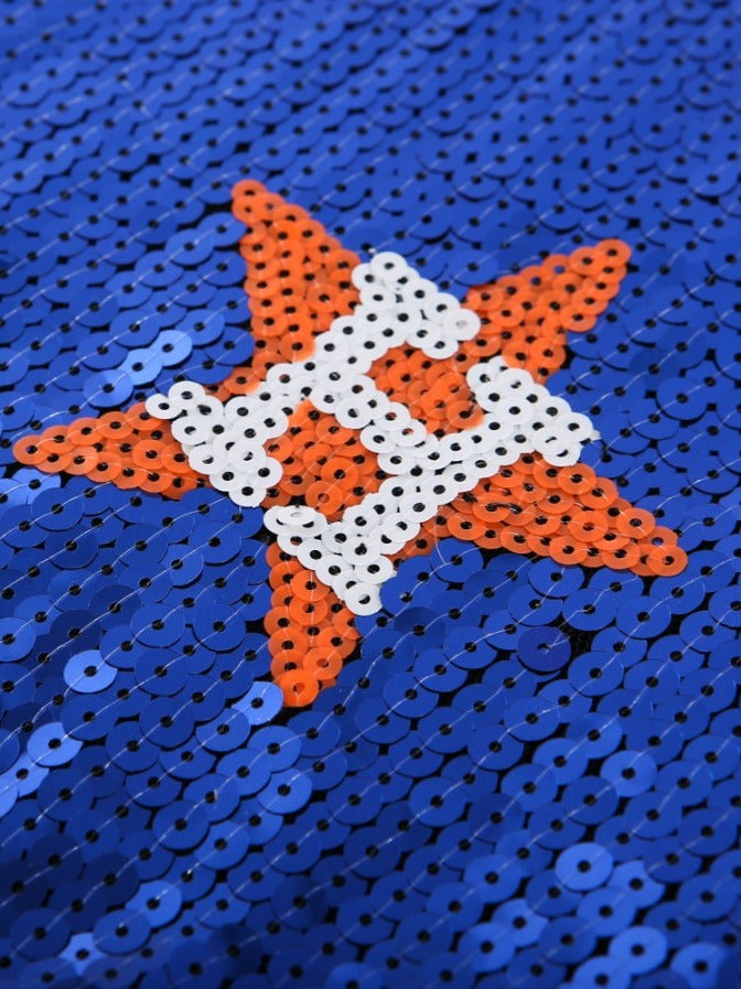 UNIKCOSA NightLuxe Sequin Patchwork Street Jacket for Women ✨