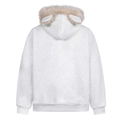 UNIKCOSA UrbanPurr Cat Ear Street Hoodie 🐾 (Unisex)