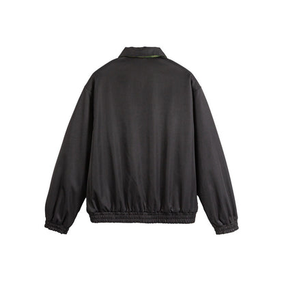 UNIKCOSA UrbanSoul Two-Way Embroidered Plaid Jacket 💫