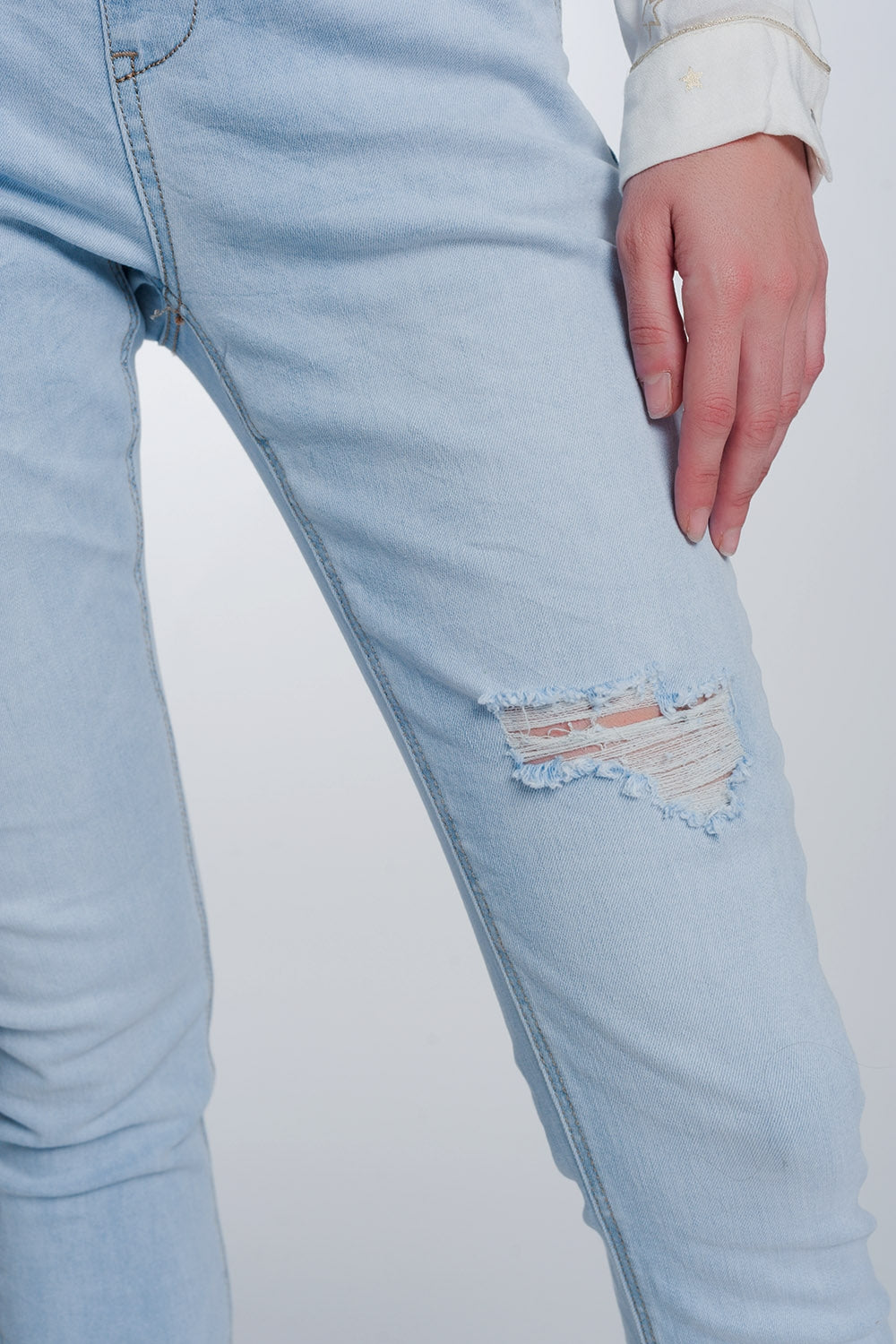 Jogger jeans in lightwash