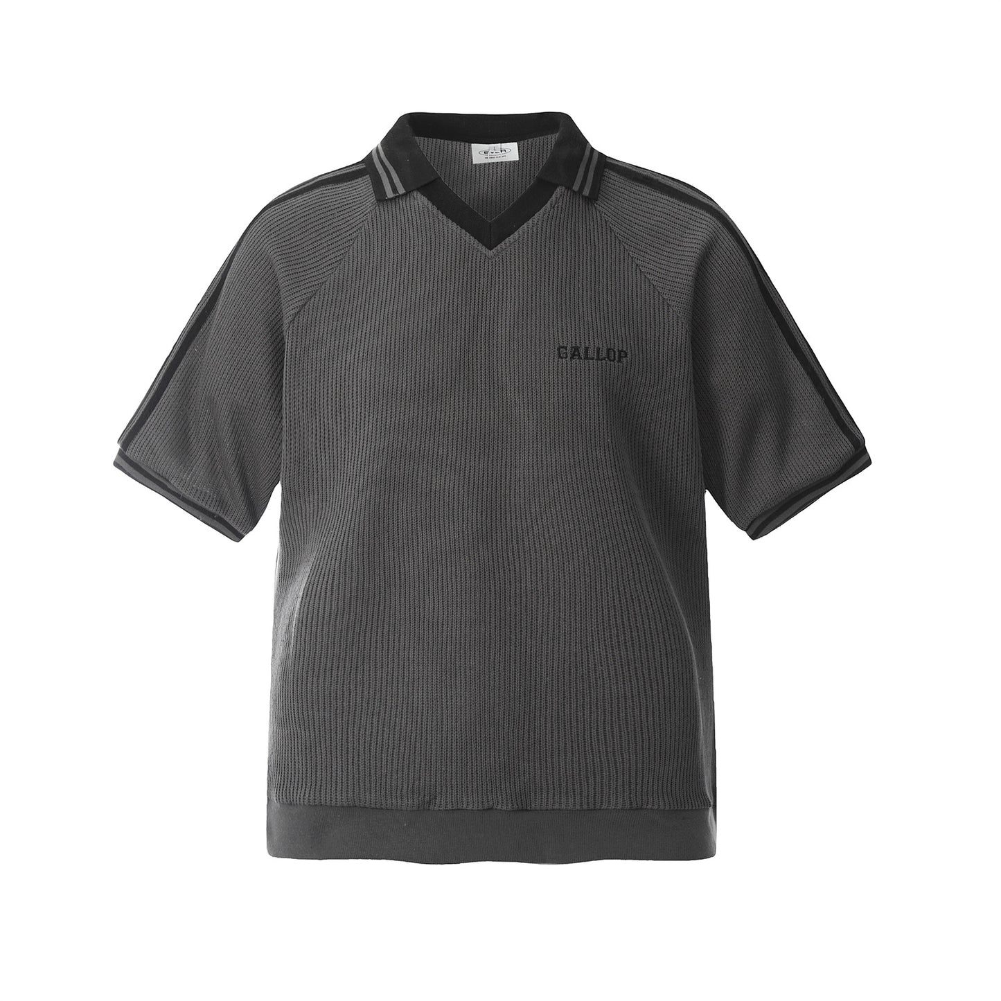 UNIKCOSA LuxeEase Color Block Embroidered Polo Tee Men 💫