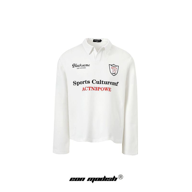 UNIKCOSA UrbanSoul Loose Fit Cotton Longsleeve Casual 💫