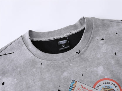 UNIKCOSA UrbanSoul American Style Distressed T Shirt 💫