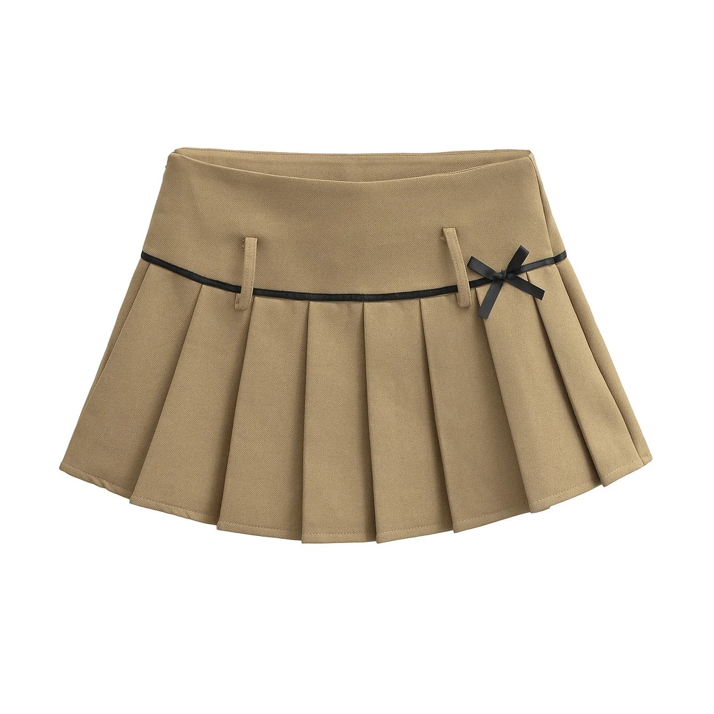 UNIKCOSA Velora Bow Pleated Short Skirt For Women 💫
