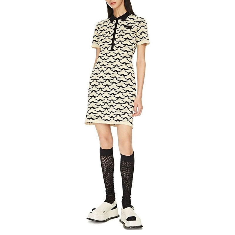 UNIKCOSA Velora Dress Pure Stripe Tencel Ice Silk 💫