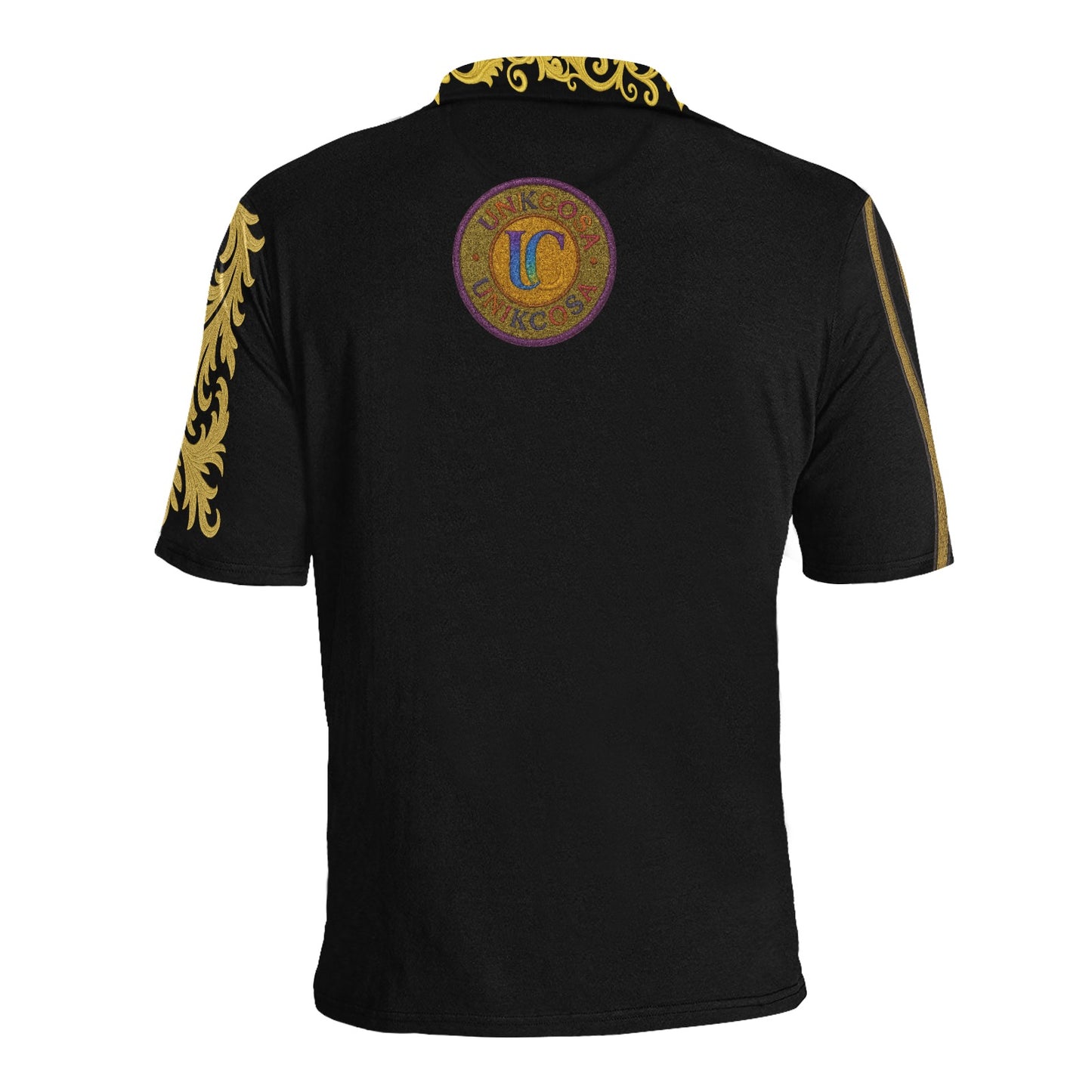 UNIKCOSA Lux AllOver Print Polo Shirt Men Prem Lite Pro In 💫