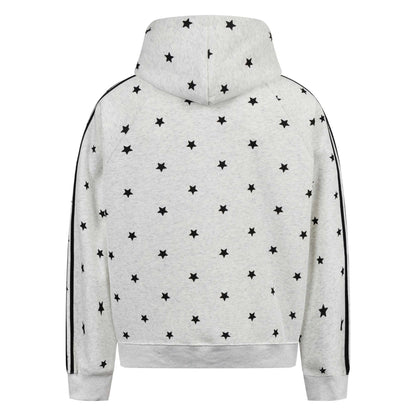 UNIKCOSA StarEdge Embroidered Rhinestone Street Hoodie ✨ (Unisex)