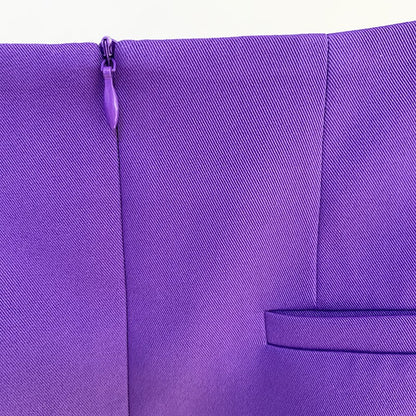 UNIKCOSA Velora Diamond Heart Button Bow Suit Coat Skirt 🌸