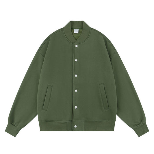 UNIKCOSA Velora American Style Fur Baseball Jacket 💫