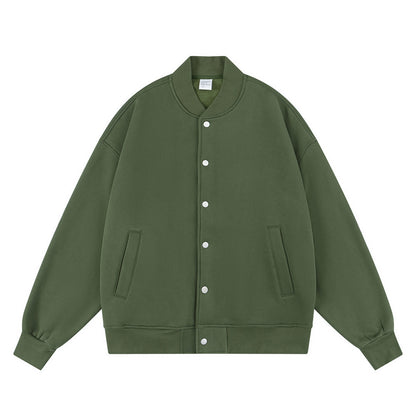 UNIKCOSA Velora American Style Fur Baseball Jacket 💫