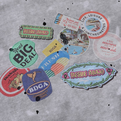 UNIKCOSA UrbanSoul American Style Distressed T Shirt 💫