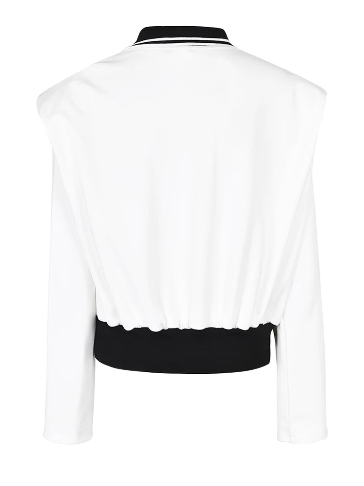 UNIKCOSA UrbanSoul Gray Striped Color-Block T-Shirt 💫