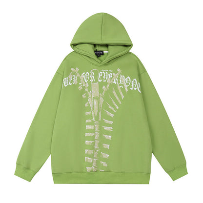 UNIKCOSA UrbanSoul Vintage Plush Hoodie Unisex High Street 💫