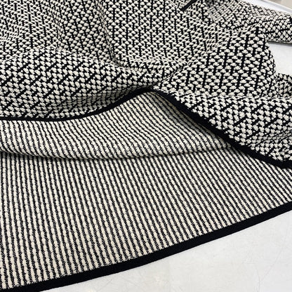 UNIKCOSA Velora Grid Knit Dress Fragrance Skirt Luxury 💫