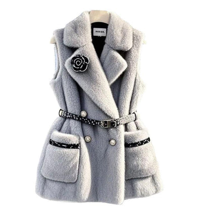 UNIKCOSA NoirFit Bandage Vest Dress Gray Edition 💫