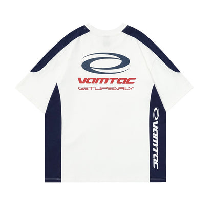 UNIKCOSA Velora Unisex Two-Tone Shoulder Insert Tee 💫