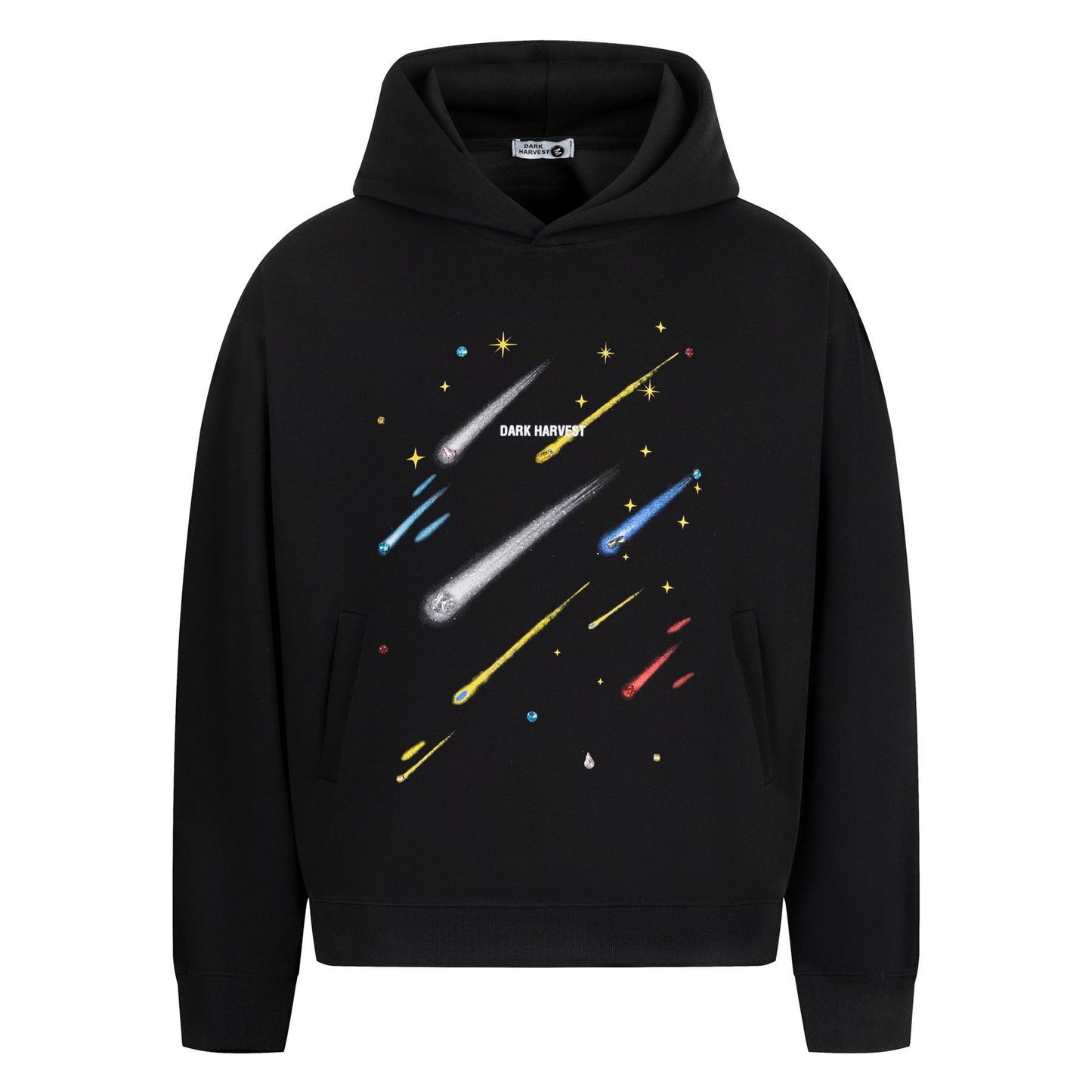 UNIKCOSA RetroMuse 3D Diamond Hoodie Cosmic Luxury 💫