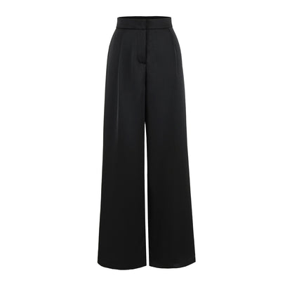 UNIKCOSA UrbanSoul Imitation Acetate Loose Wide Leg Pants 🌆