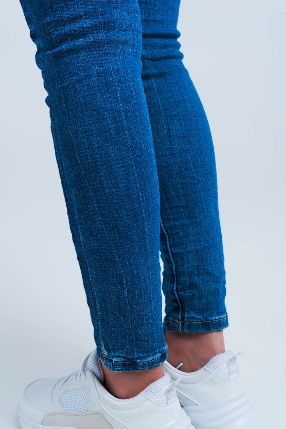 Mid Wash skinny Jeans