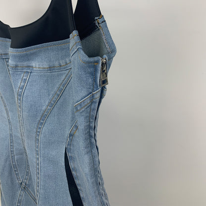 UNIKCOSA Velora Ir Susp Skrt Sum Dr With Blu Stc Wst Slim 🌸