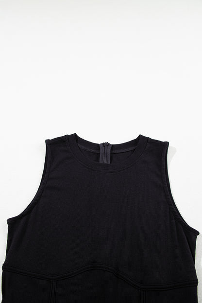 UNIKCOSA Velora Cinched Waist Sleeveless Wide Leg Jumpsuit 💫