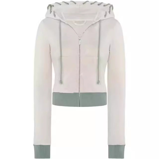 UNIKCOSA Velora Mid-Length Crop Coat Streetwear Ready 💫