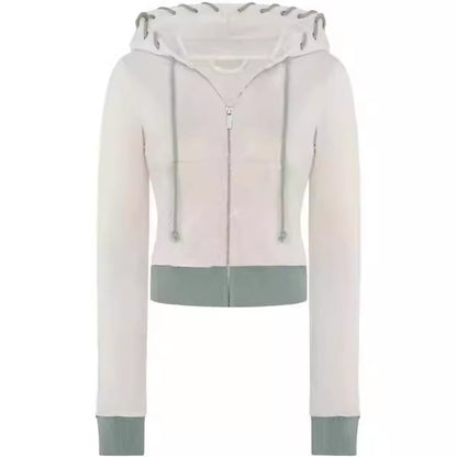 UNIKCOSA Velora Mid-Length Crop Coat Streetwear Ready 💫