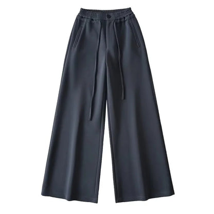 UNIKCOSA Velora High Waisted Loose Wide Leg Cotton Pants 💫