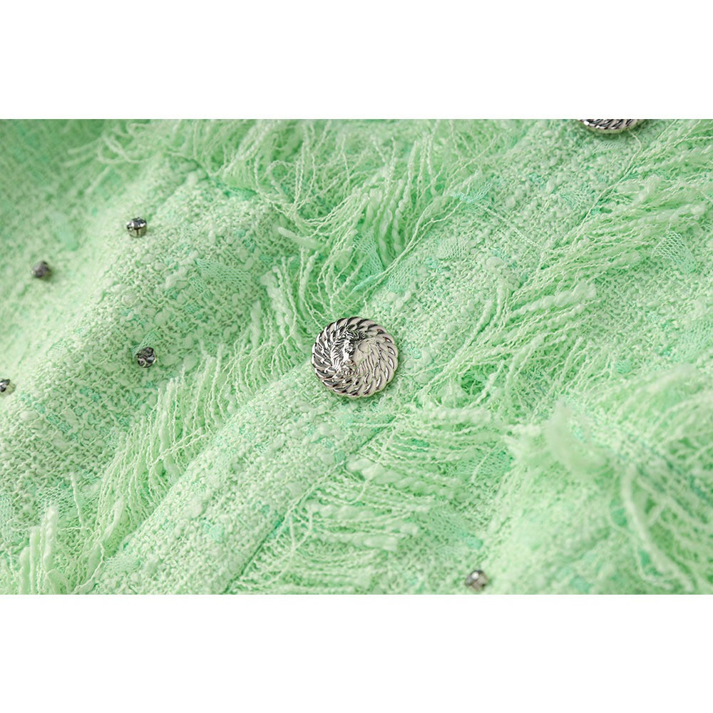 UNIKCOSA NoirFit Industrial Embroidered Mini Dress Chic 💫